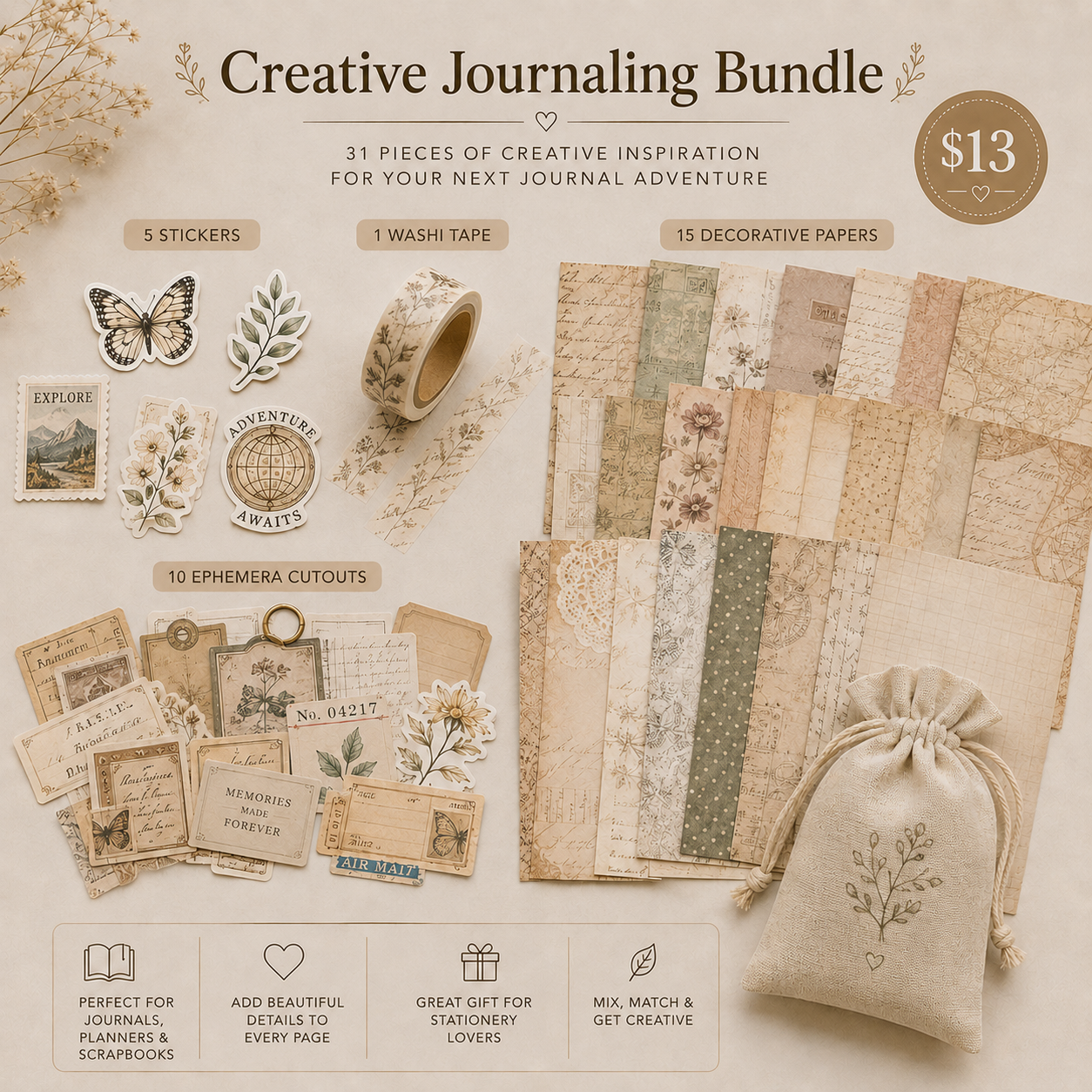 Creative Journaling Bundle
