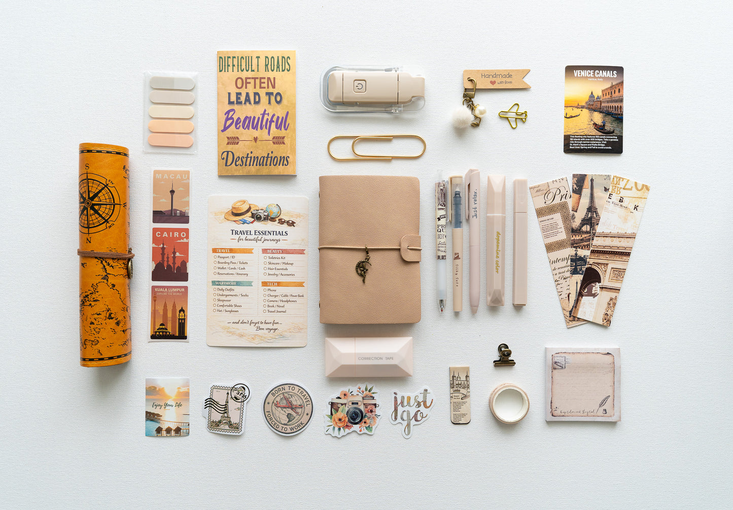 The Explorer's Journal Bundle mini loose leaf