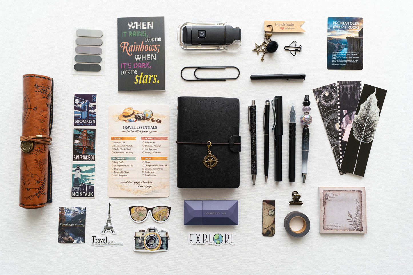 The Explorer's Journal Bundle mini loose leaf