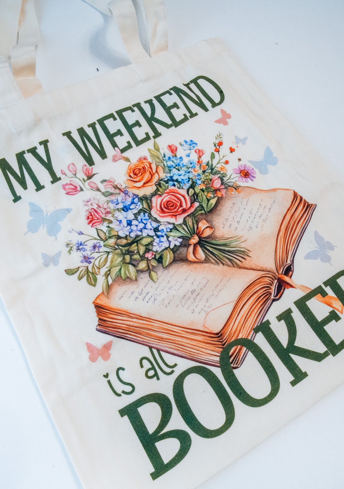 Bookish Canvas Tote Bag