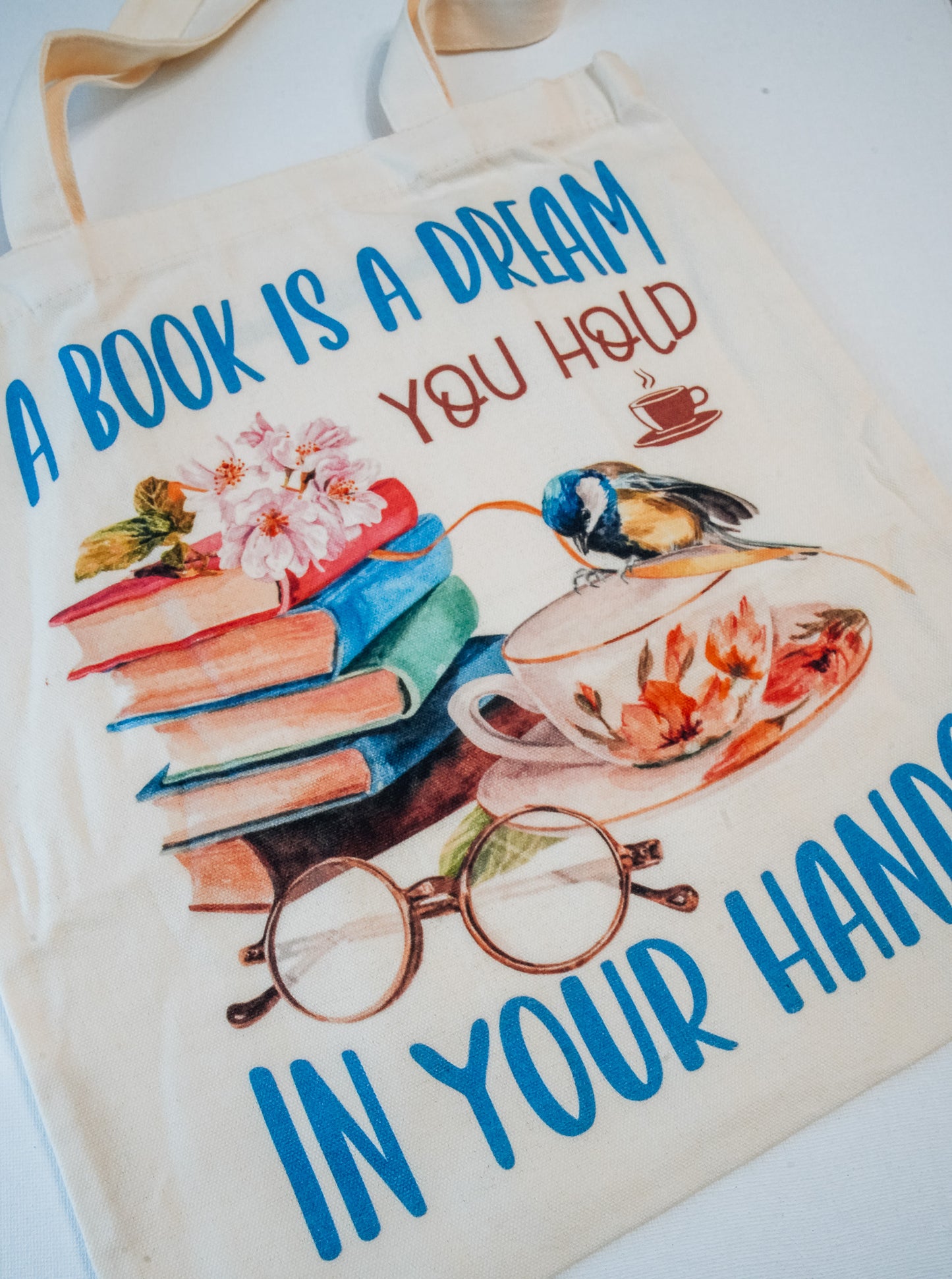 Bookish Canvas Tote Bag