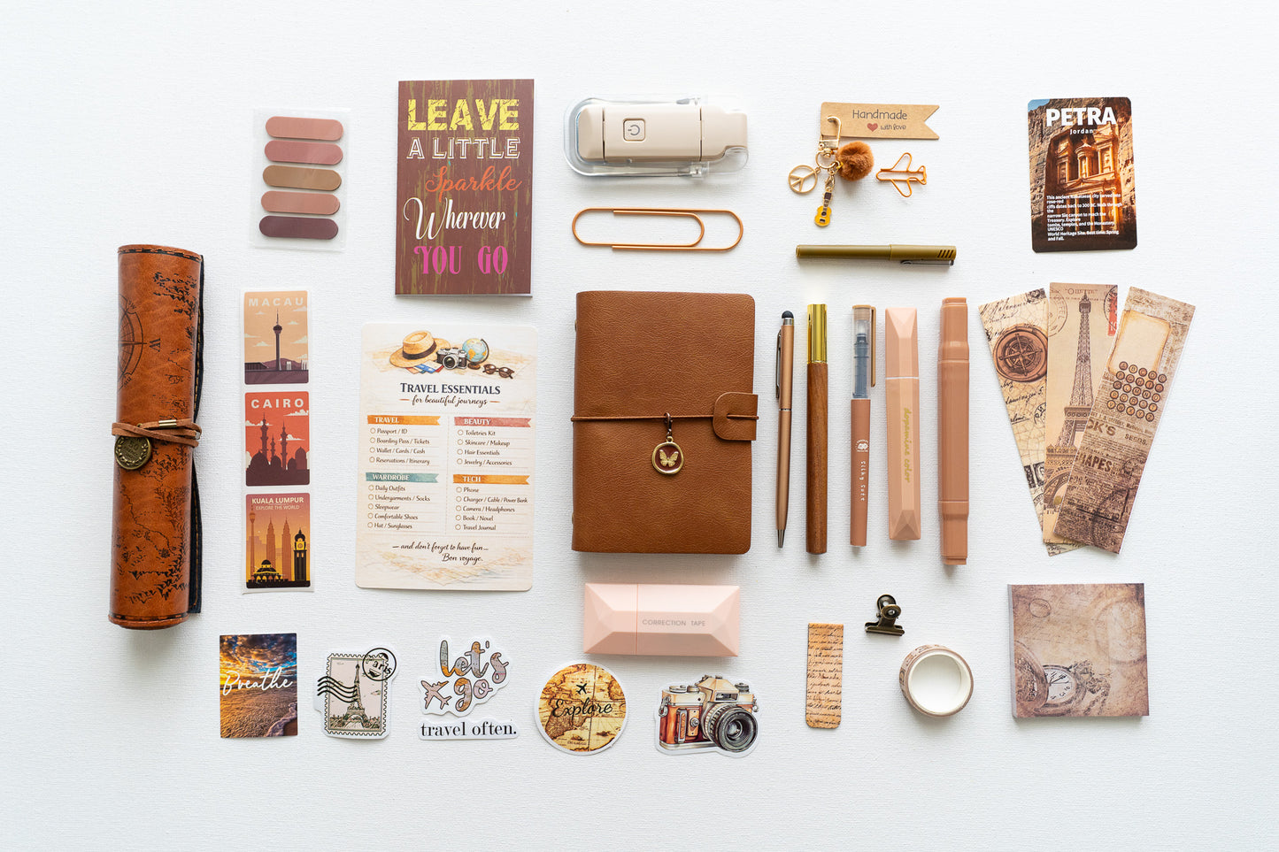 The Explorer's Journal Bundle mini loose leaf