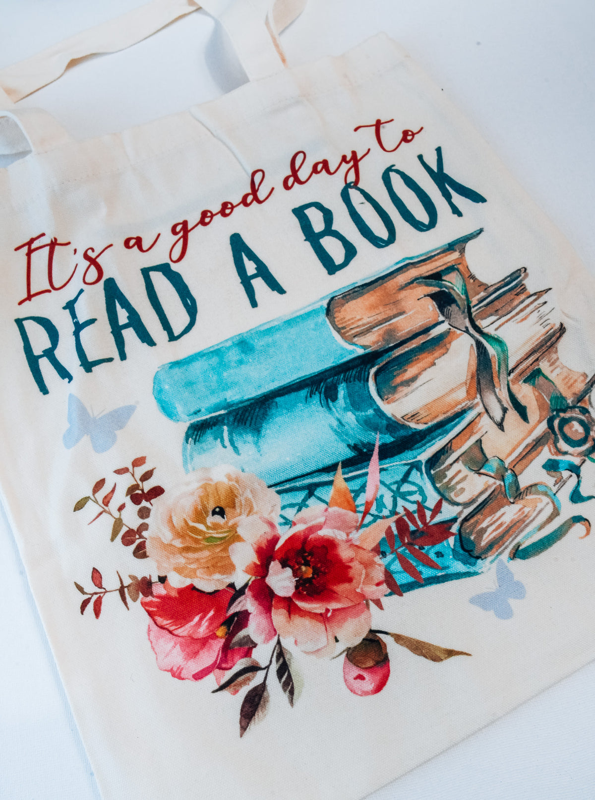 Bookish Canvas Tote Bag