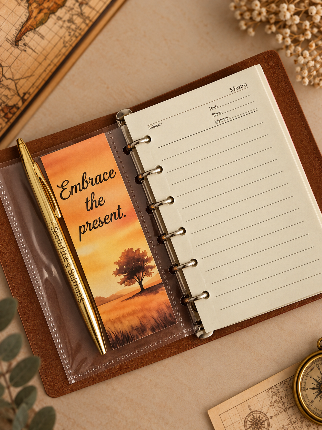 Explorer's Journal Mini Loose Leaf